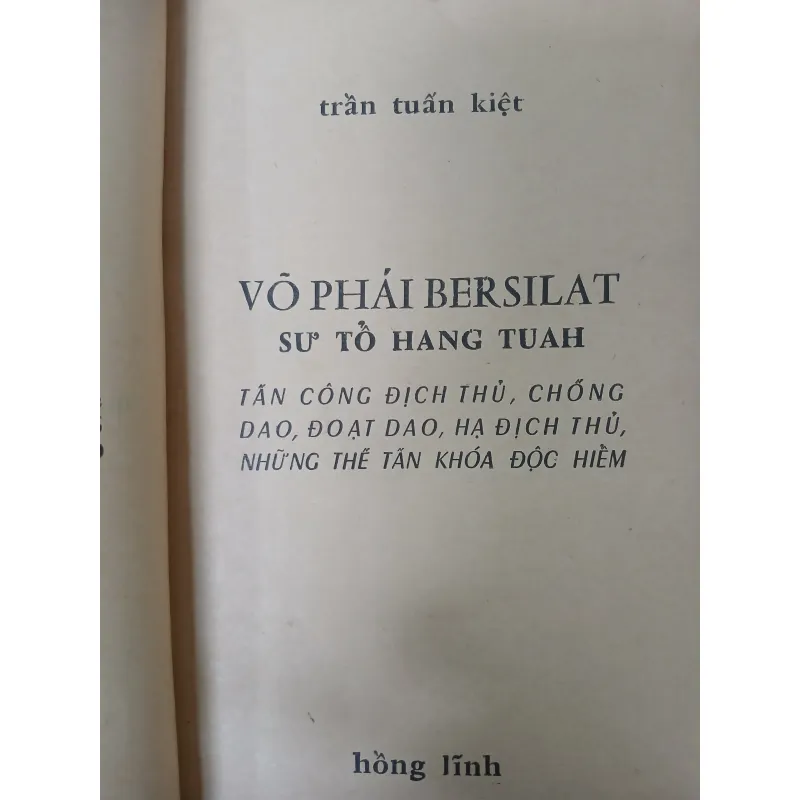 VÕ PHÁI BERSILAT - TRẦN TUẤN KIỆT 748719