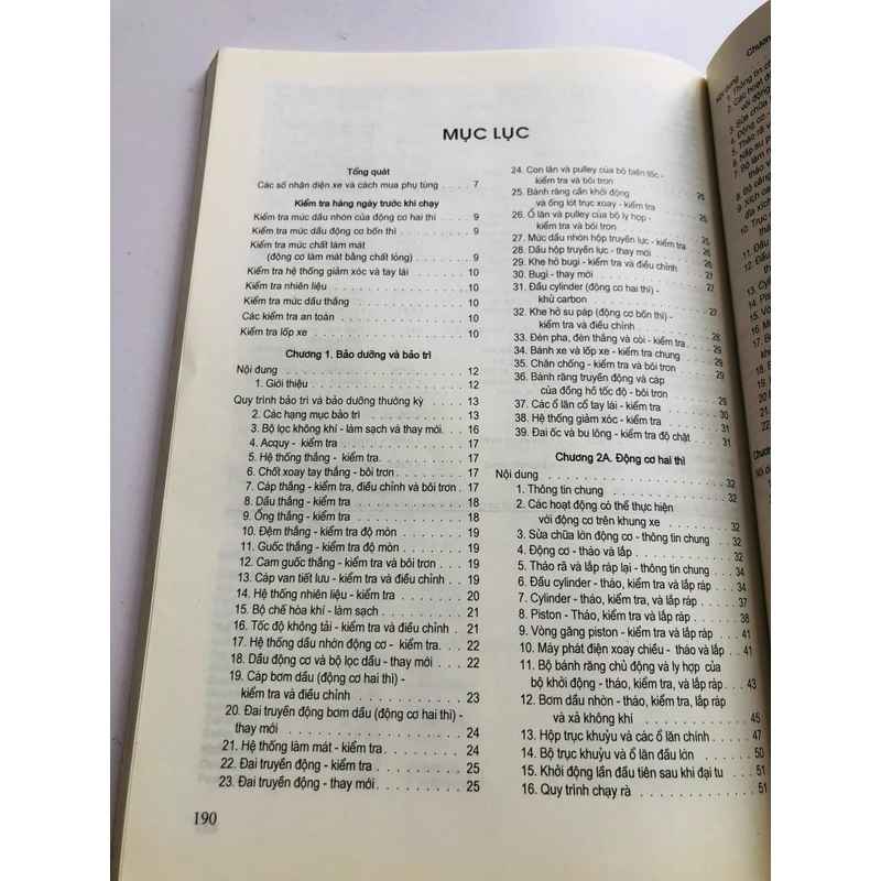 HƯỚNG DẪN SỮA CHỮA - BẢO TRÌ XE TAY GA ĐỜI MỚI  521229