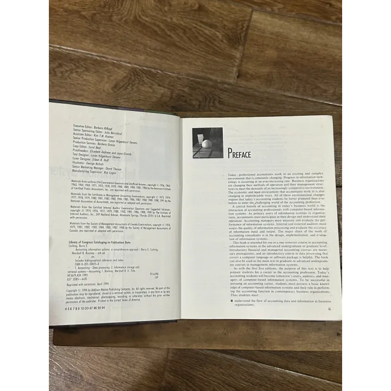 Accounting Information Systems (6th Edition) - Cushing, Romney 749016