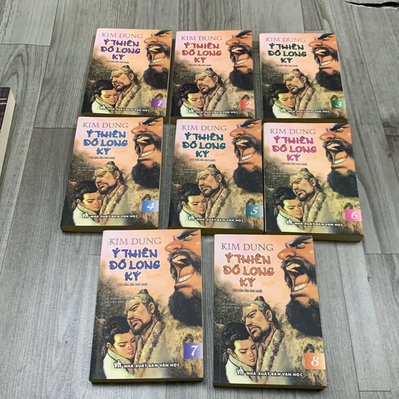 Ỷ thiên đồ long ký - kim dung. Bộ 8 tập. 4a4 722462