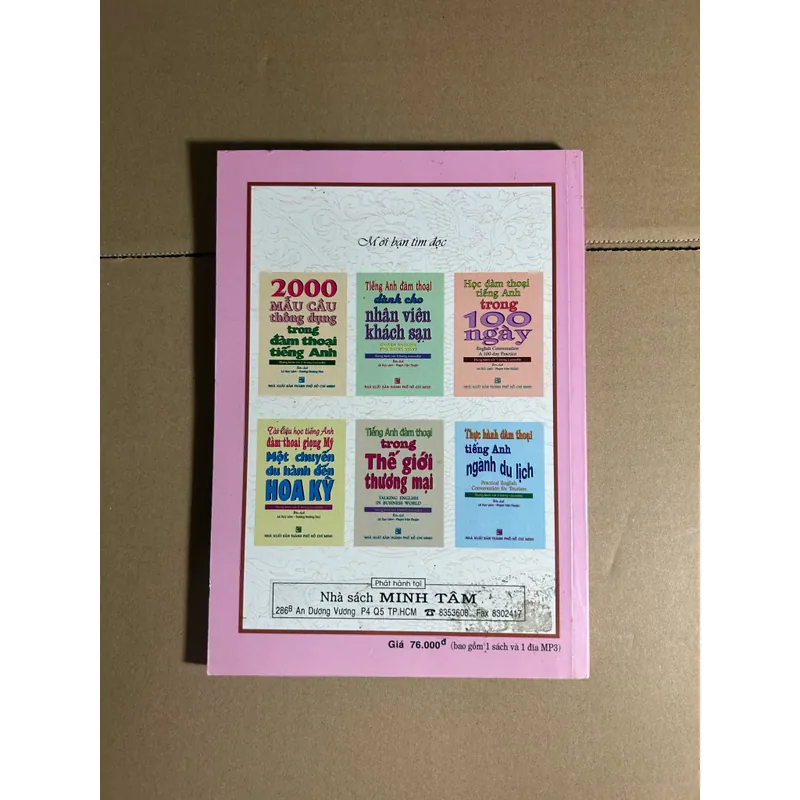 Đàm thoại tiếng anh trong ngành dịch vụ khách sạn (không CD) 557926