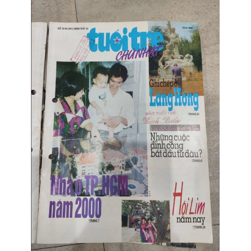 Tuổi Trẻ Chủ Nhật - Số 1-94 đến số 25-94 1002358