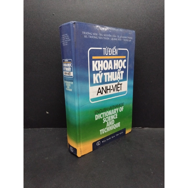 Từ điển khoa học kỹ thuật Anh-Việt mới 90% bìa cứng bẩn HCM1906 Trương Vân SÁCH HỌC NGOẠI NGỮ 922676