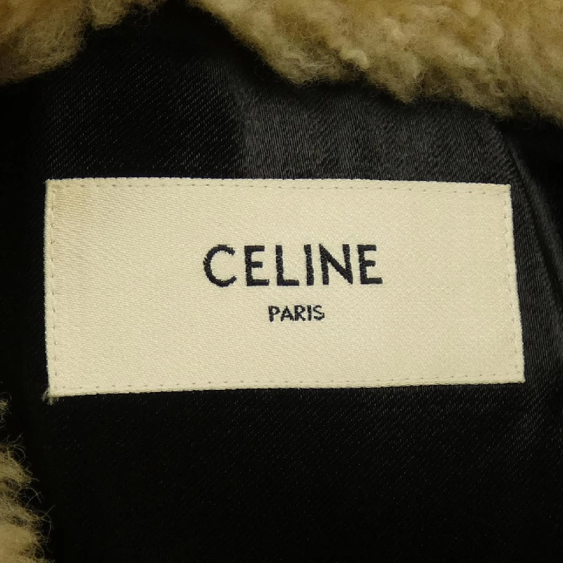 セリーヌ CELINE 2D196935F Áo khoác lông cừu - Hàng hiệu Authentic 822389