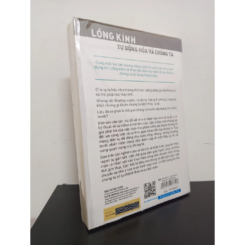 Khoa Học Khám Phá - Lồng Kính - Tự Động Hóa Và Chúng Ta - Nicholas Carr Mới 95% HCM.ASB2802 356245