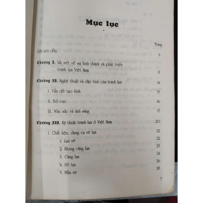 KỸ THUẬT VẼ TRANH LỤA VIỆT NAM - NGUYỄN THỤ 977863