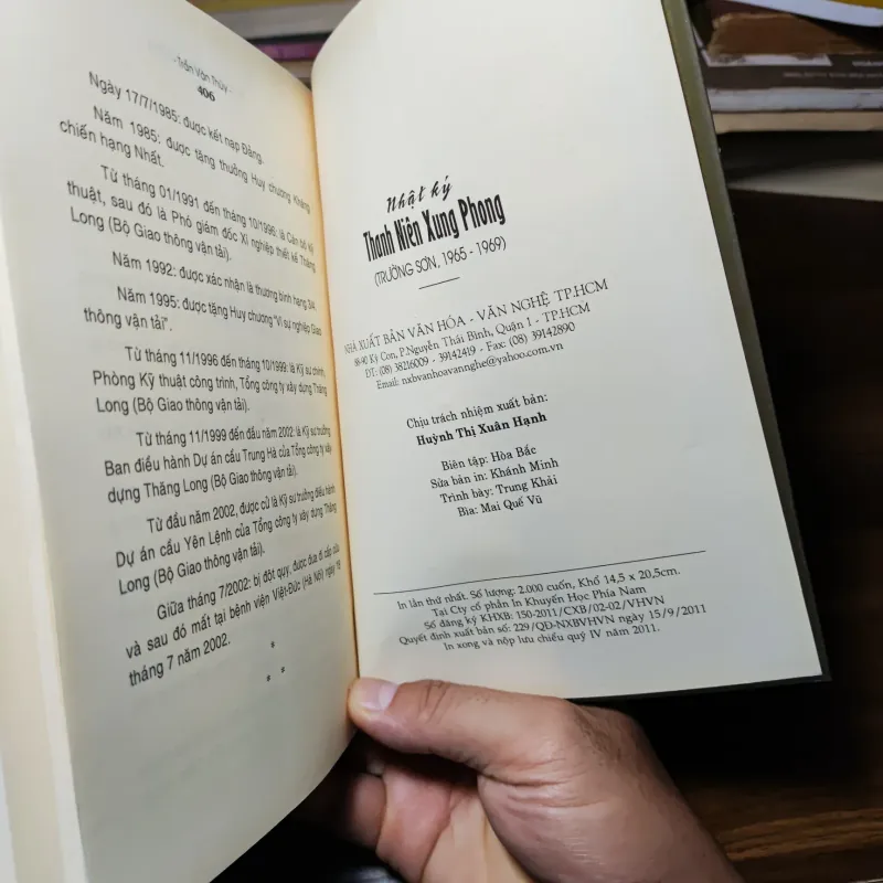 Nhật Ký Thanh Niên Xung Phong Trường Sơn - 1965 -1969 1021284