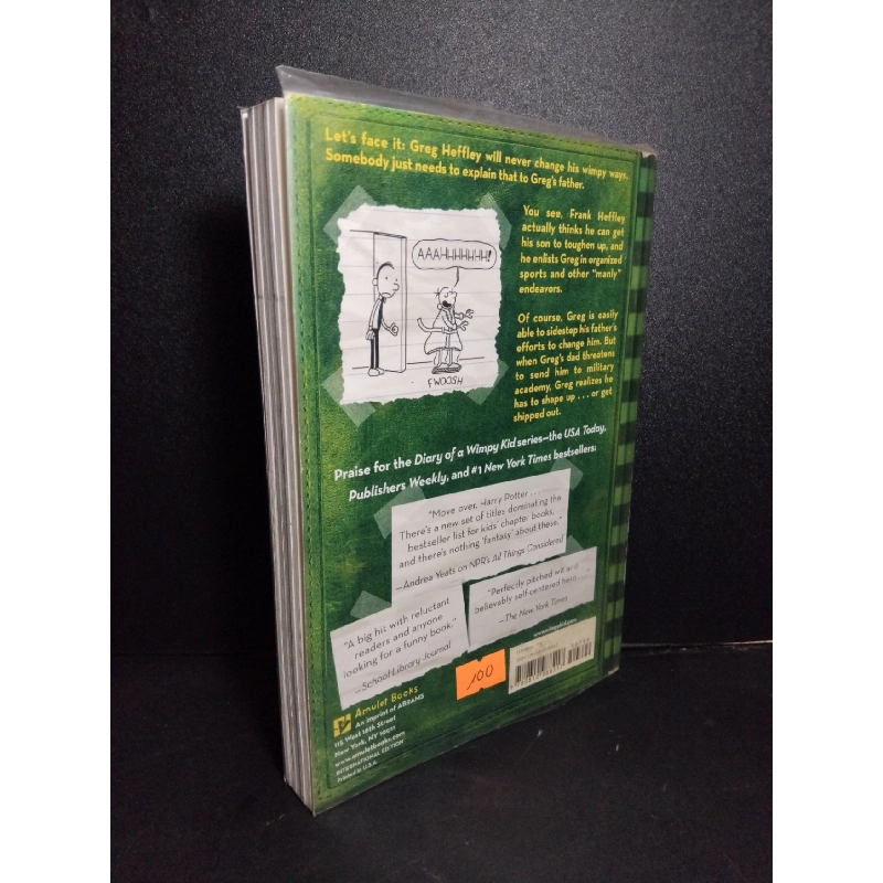 Diary of a wimpy kid 3 The last straw mới 90% bẩn bìa, ố nhẹ HCM1712 Jeff Kinney NGOẠI VĂN 918277