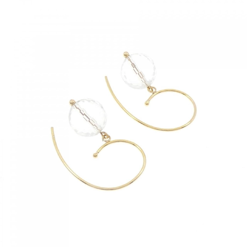 K18YG Đá Quý Bông Tai - Hàng hiệu Chính hãng 867913