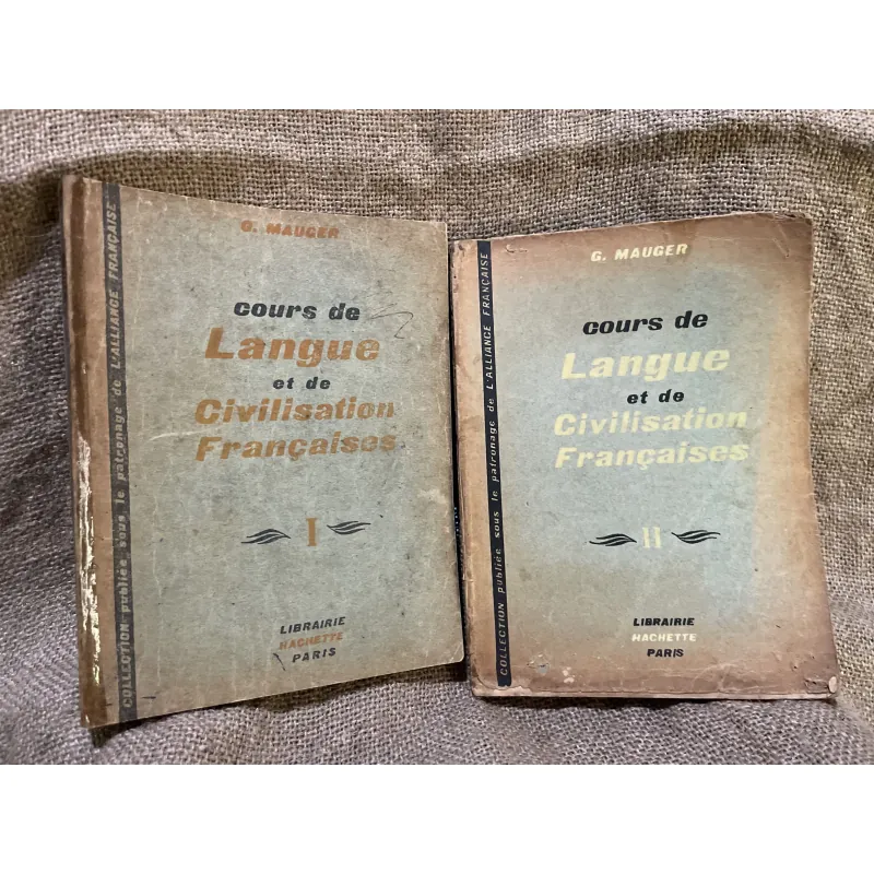 Cours de Langue et de Civilisation Françaises (tập 1- 2). Tác giả: G. Mauger. 997293