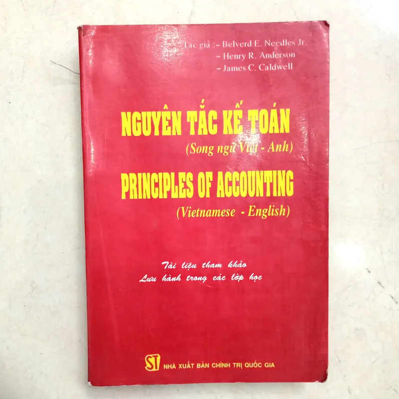 Nguyen tắc kế toán - Song ngữ Việt Anh 📚 736168