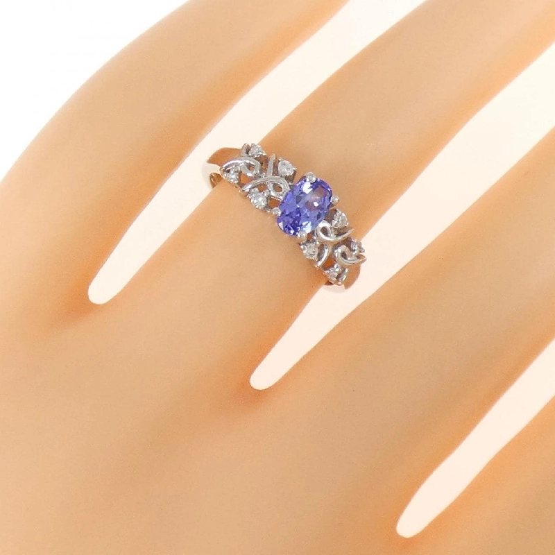Nhẫn Tanzanite K14WG - Hàng hiệu Chính hãng 855618