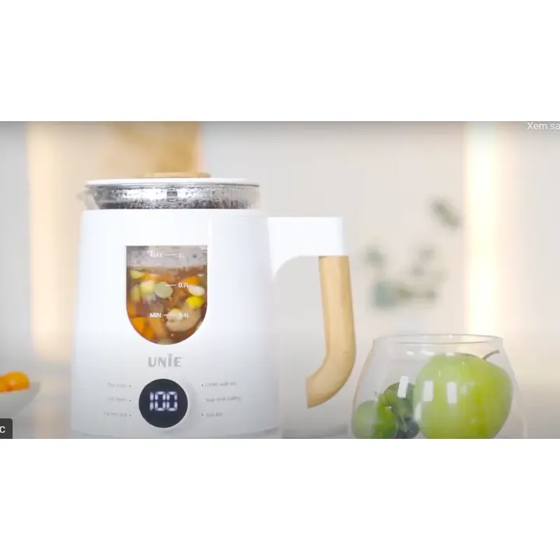 NỒI ÁP SUẤT ĐIỆN UNIE UN-630 3L gọn gàng – Lòng nồi 5 lớp – Nấu nhanh, nhàn tênh 738688