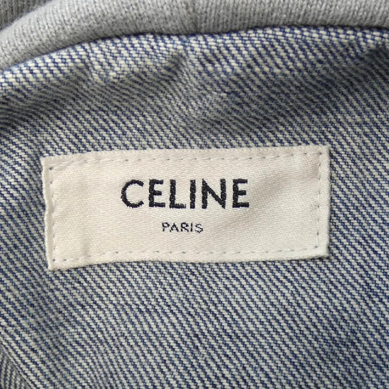 Áo khoác denim có mũ CELINE 2Q374930F - Hàng hiệu Authentic 896241
