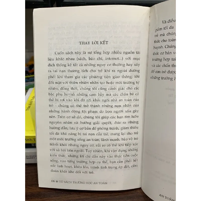 An toàn cho trẻ trên đường phố và nơi thiên nhiên quyển 2 600648