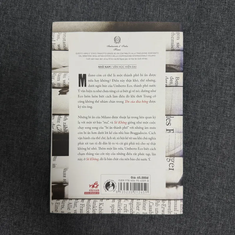 Số không - Umberto Eco 755438