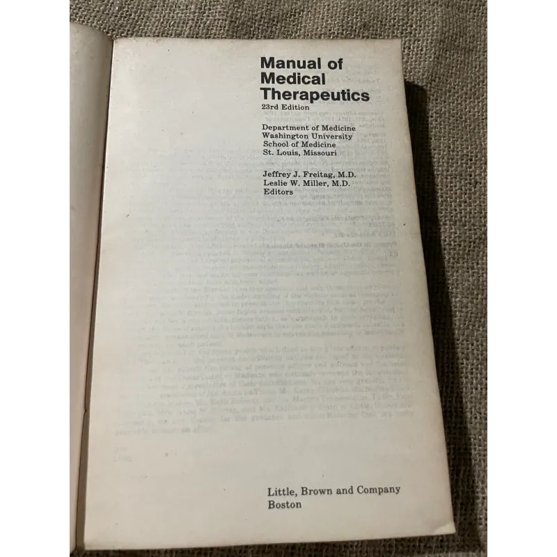 The Washington Manual of Medical Therapeutics -sách y tiếng Anh 573509