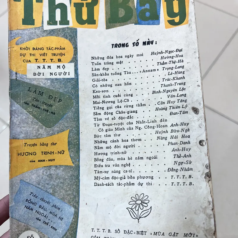 Tiểu thuyết thứ bảy 589117