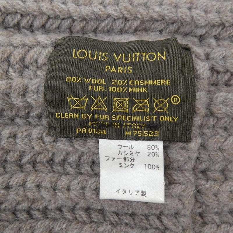 Louis Vuitton LOUIS VUITTON Écharpe Damier Vison M75523 Khăn quàng - Hàng hiệu Chính hãng 834528