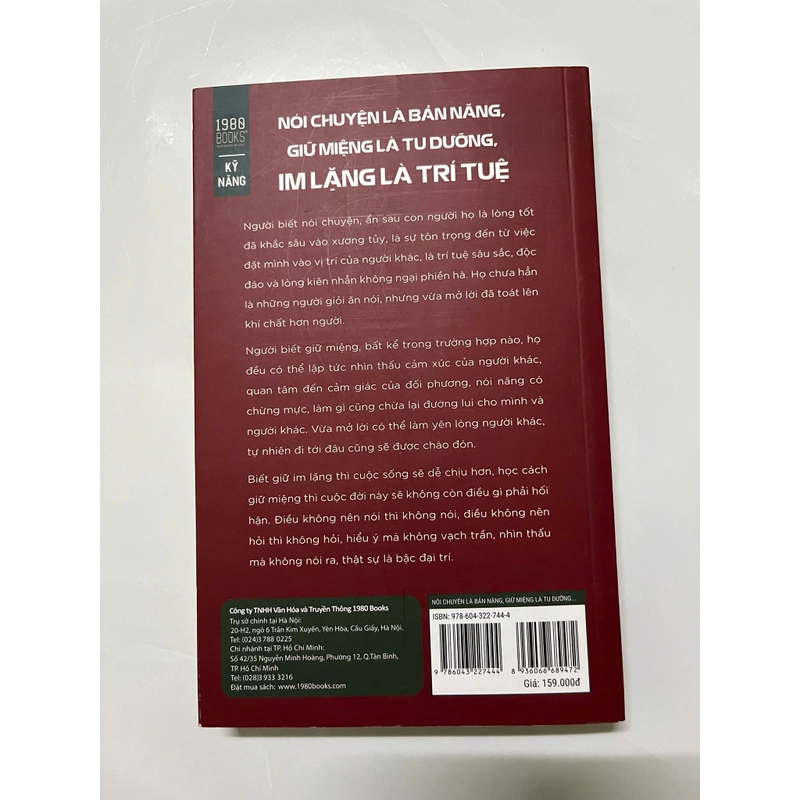 Nói chuyện là bản năng giữ miệng là tu dưỡng, im lặng là trí tuệ 448622