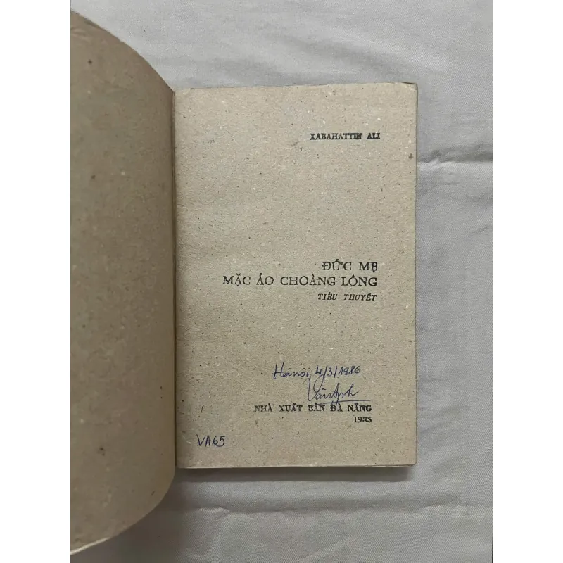 ĐỨC MẸ MẶC ÁO CHOÀNG LÔNG - Sabahattin Ali 993413