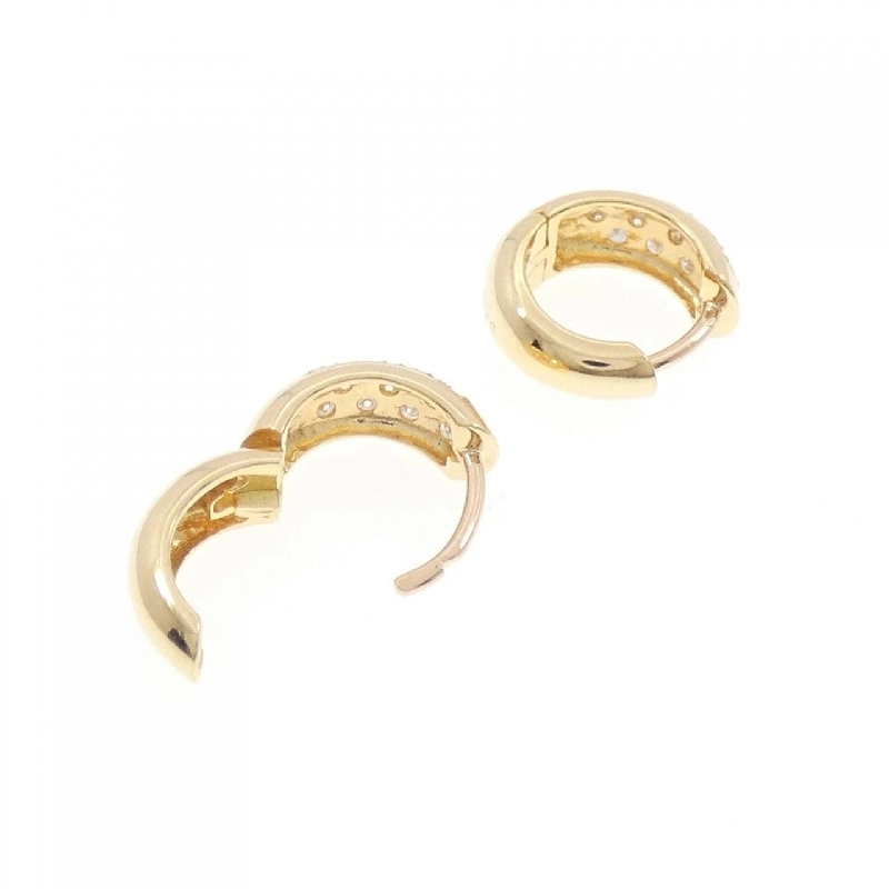 K18YG Bông tai kim cương 0.16CT - Hàng hiệu Chính hãng 870218