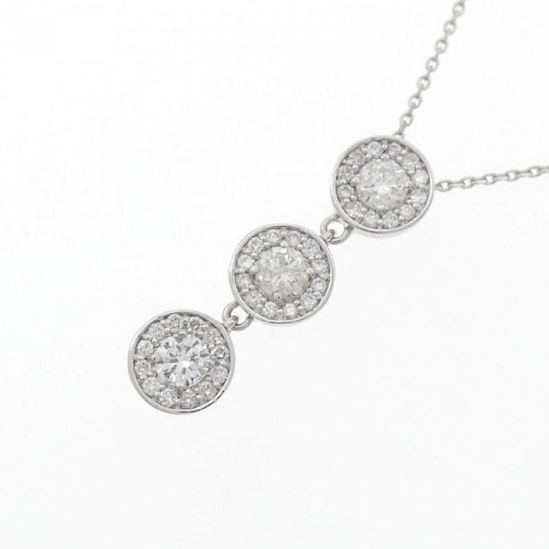 Dây chuyền kim cương PT900/PT850 0.53CT - Hàng hiệu Chính hãng 866107