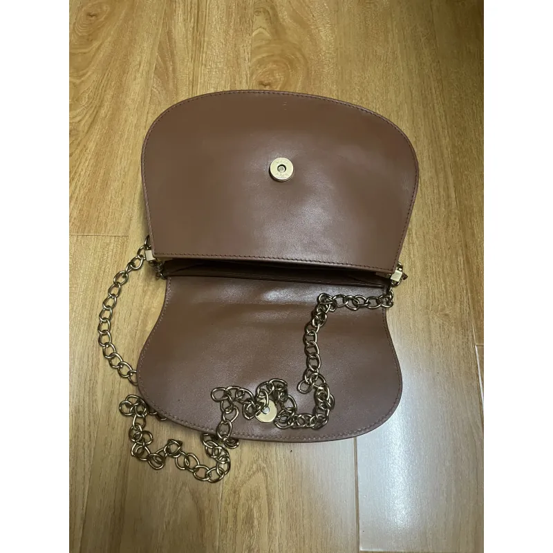 Túi nữ size 23*16*7 da mộc phom bầu 2hand 925654