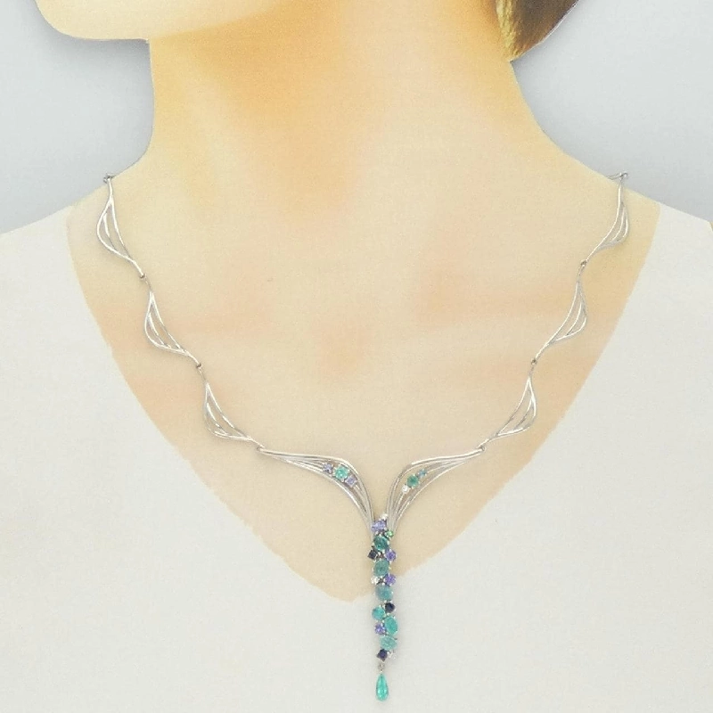 Mặt dây chuyền đá màu Kaoruko Mizuno - Hàng hiệu Authentic 842460