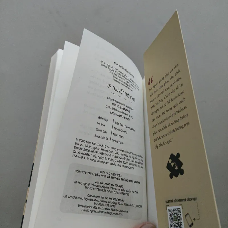 Lý Thuyết Trò Chơi - Trần Phách Hàm 568856