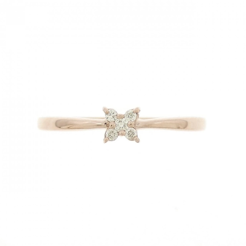 Nhẫn kim cương hoa K18PG - Hàng hiệu Authentic 854587