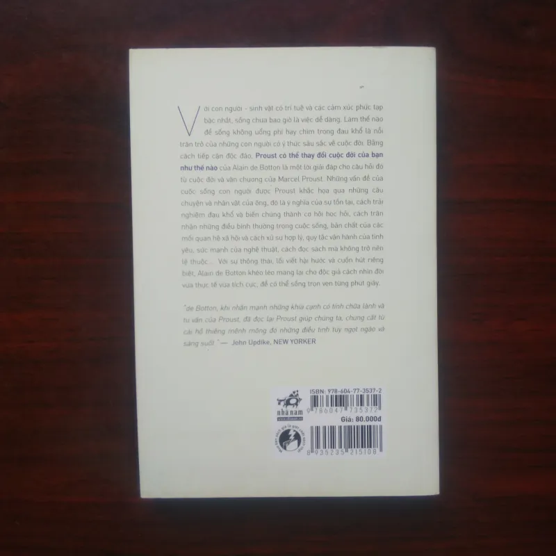 [Sách Triết Học] Proust Có Thể Thay Đổi Cuộc Đời Bạn Như Thế Nào (Alain De Button) 972590