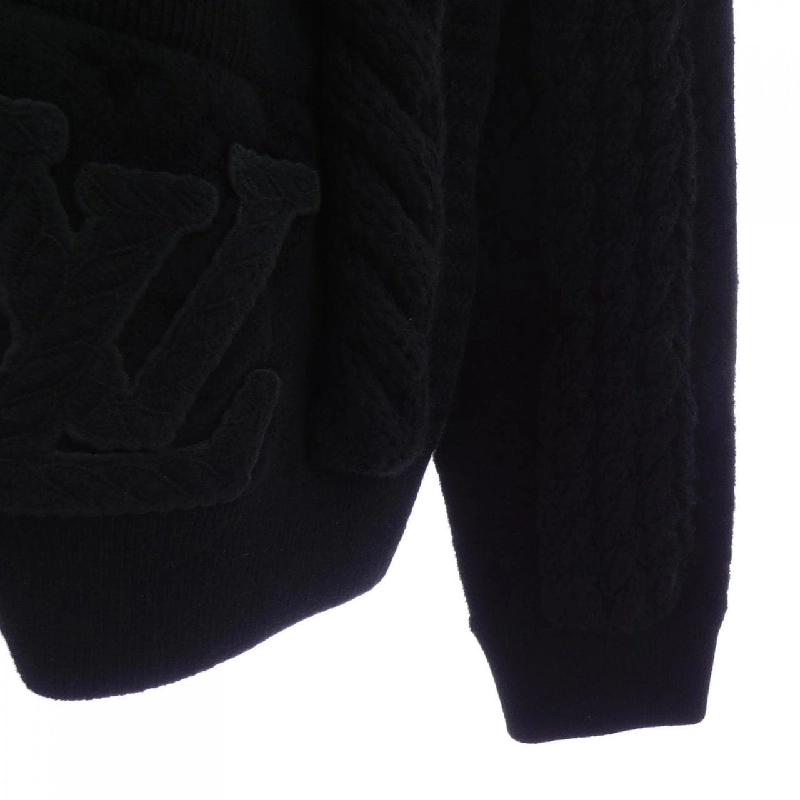 Louis Vuitton Áo cardigan len chunky pha trộn HSN71WSUR - Hàng hiệu Chính hãng 895024