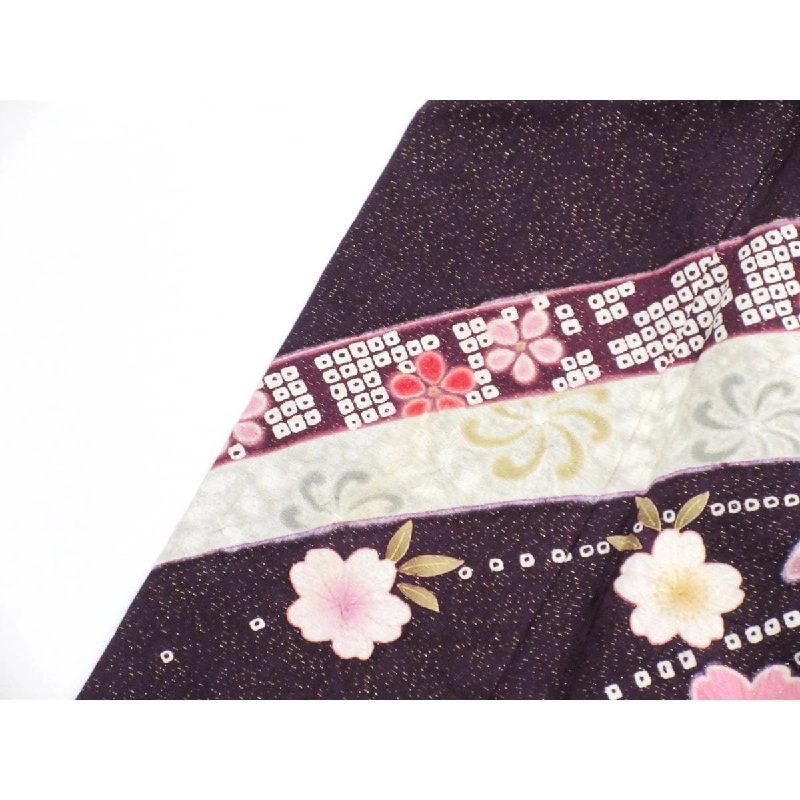 Kimono Furisode nhuộm Bokaashi với thêu Yuzen - Hàng hiệu Authentic 877565