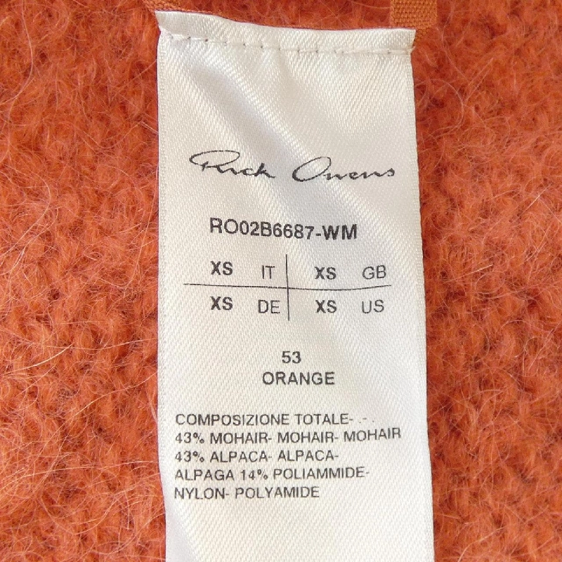 【Mã giảm giá】Rick Owens áo khoác cardigan 647170