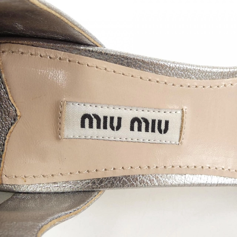 Giày sandal MIU MIU - Hàng hiệu Authentic 830854