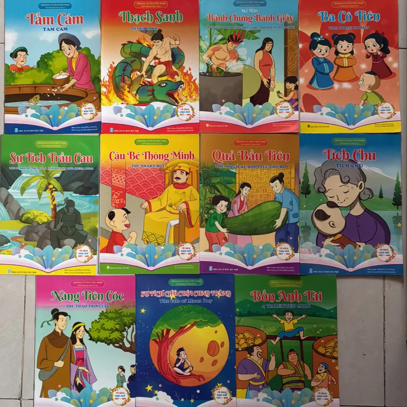 Truyện cổ tích Việt Nam song ngữ Việt Anh (11 cuốn) 702596