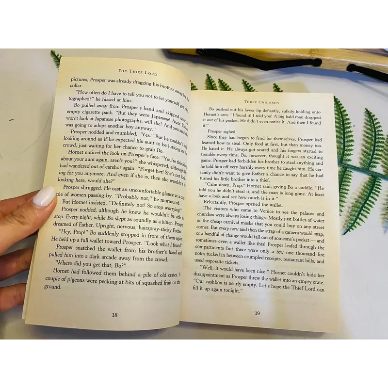 [Sách tiếng Anh 2hand] Like new 90% - The Thief Lord 715126