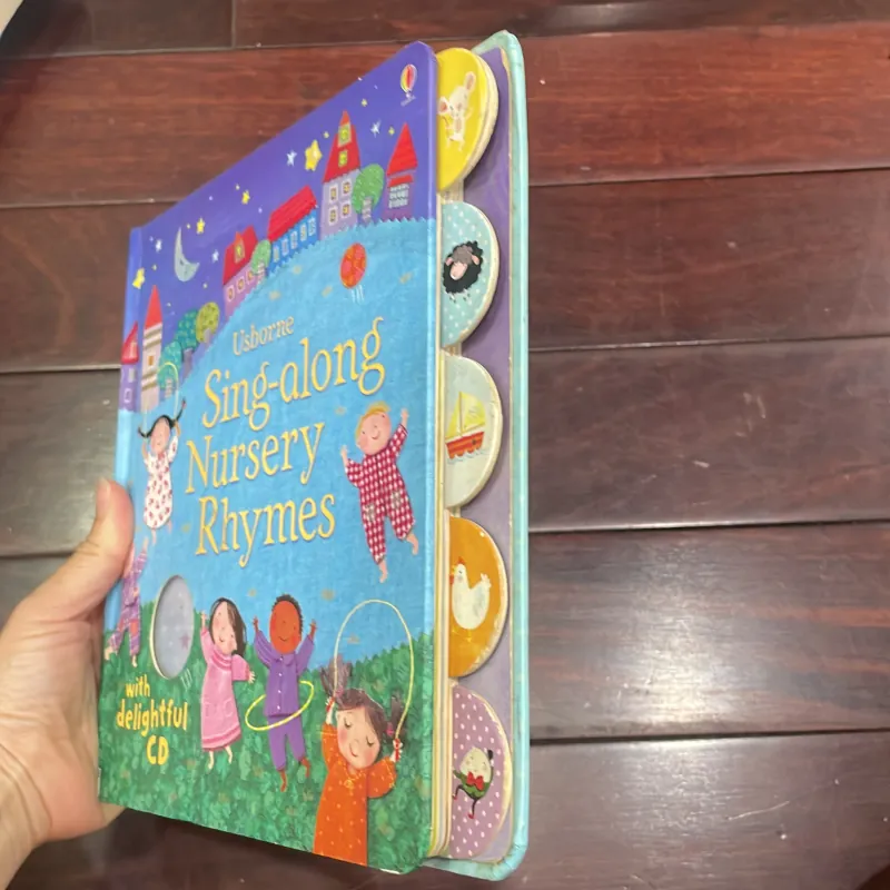 NGOẠI VĂN : sách tiếng anh trẻ em : USBORNE Sing-along Nursery Rhymes - giá đã giảm  1028001