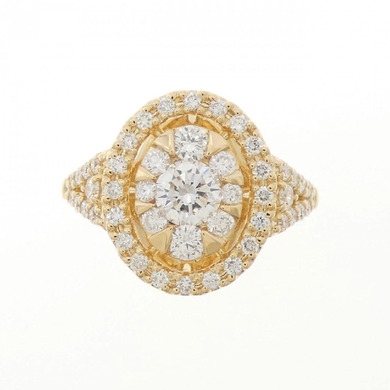 Nhẫn kim cương K18YG 0.319CT - Hàng hiệu Authentic 852899