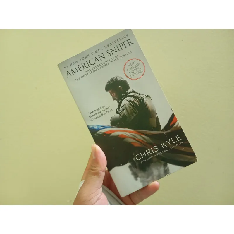 American sniper, sách ngoại văn tiếng Anh english book tiểu thuyết  695848