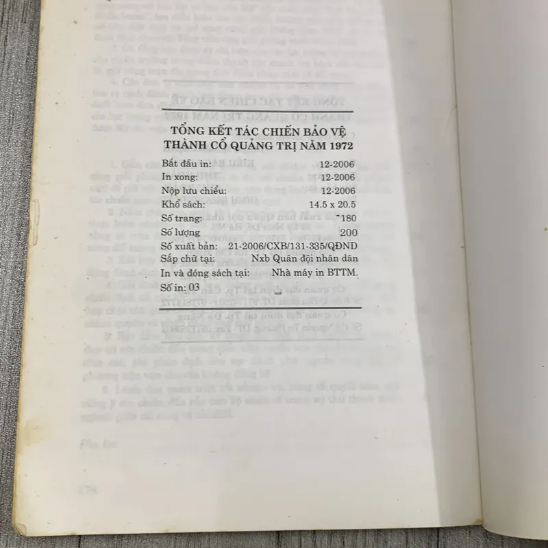 Tổng kết tác chiến bảo vệ thành cổ quảng trị năm 1972. 6a4 730513
