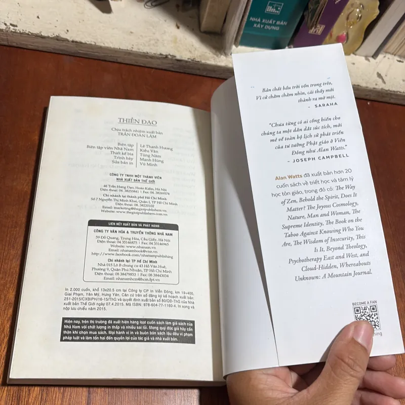 II Sách Hay: Thiền Đạo - ALAN WATTS - Hà Phi Nhi (Dịch) - 2015 992368