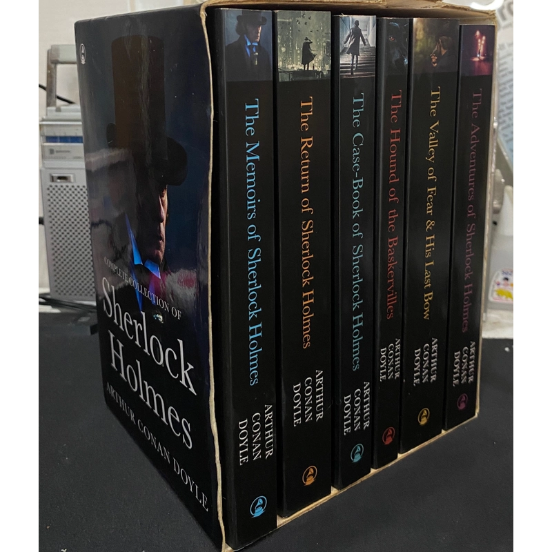 Bộ truyện đọc tiếng Anh: Sherlock Holmes Series Complete Collection (Bộ 6 tập) 462020