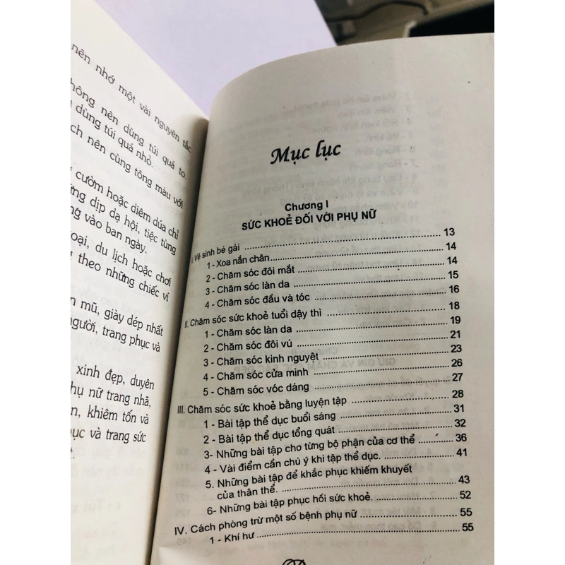 PHỤ NỮ SỨC KHỎE VÀ SẮC ĐẸP  - 292 trang, nxb: 2008 337769