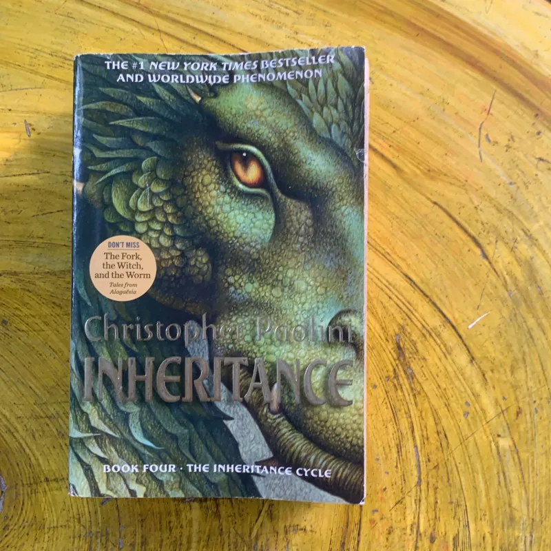INHERITANCE BOOK FOUR THE INHERITANCE CYCLE- CHRISTOPHER PAOLINI 976578
