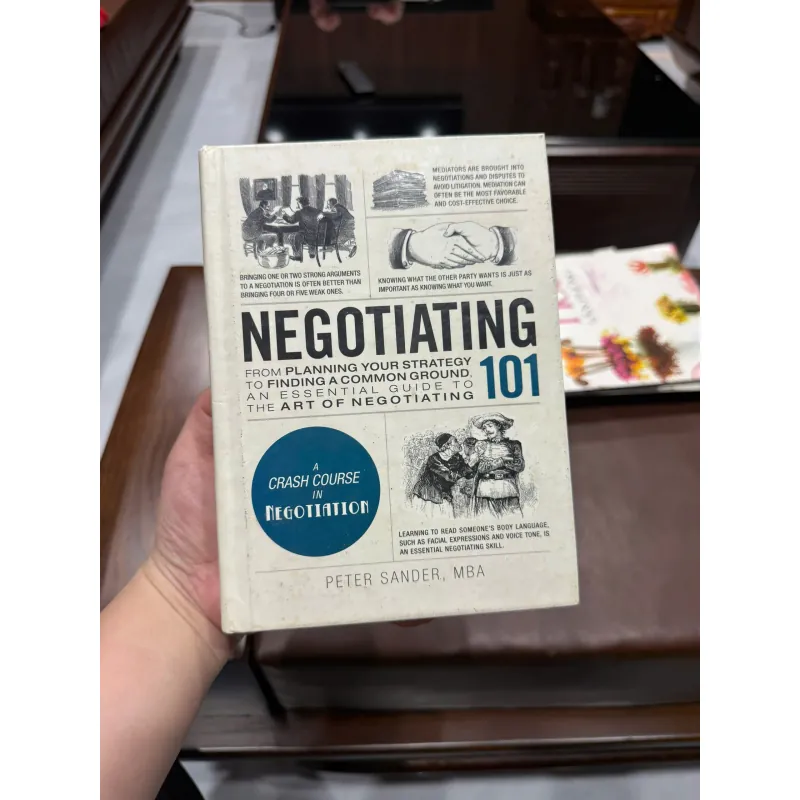 Negotiating 101 – Peter Sander | Sách Kỹ Năng Đàm Phán Tiếng Anh - K3 1013458