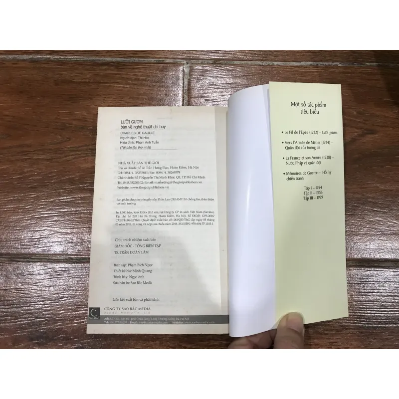 Lưỡi gươm Bàn về nghệ thuật chỉ huy - Charles De Gaulle (6) 756404