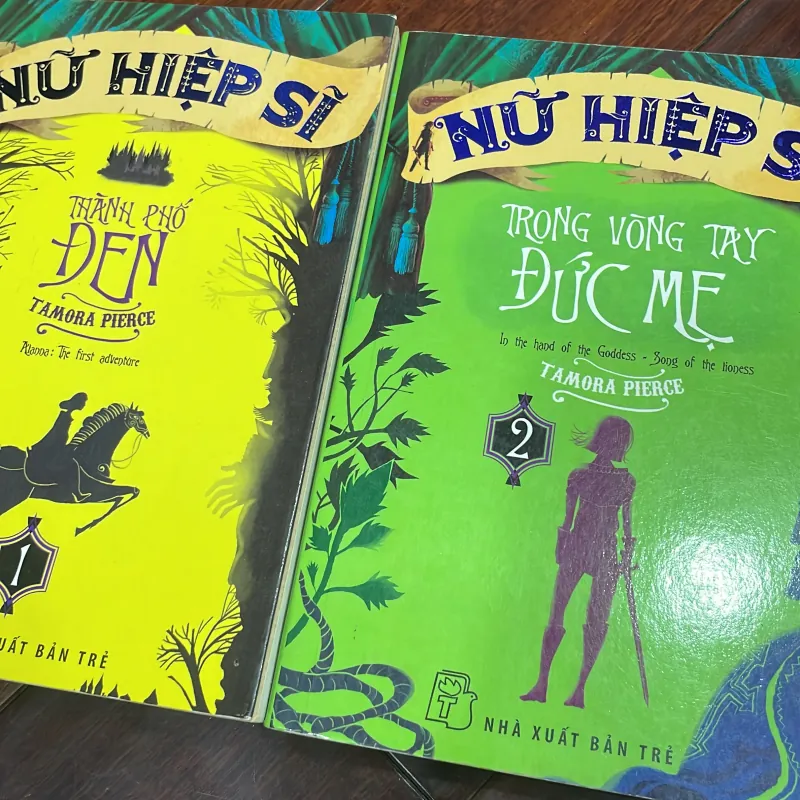 3 quyển NỮ HIỆP SĨ : tamora pierce - nxb trẻ  1035213