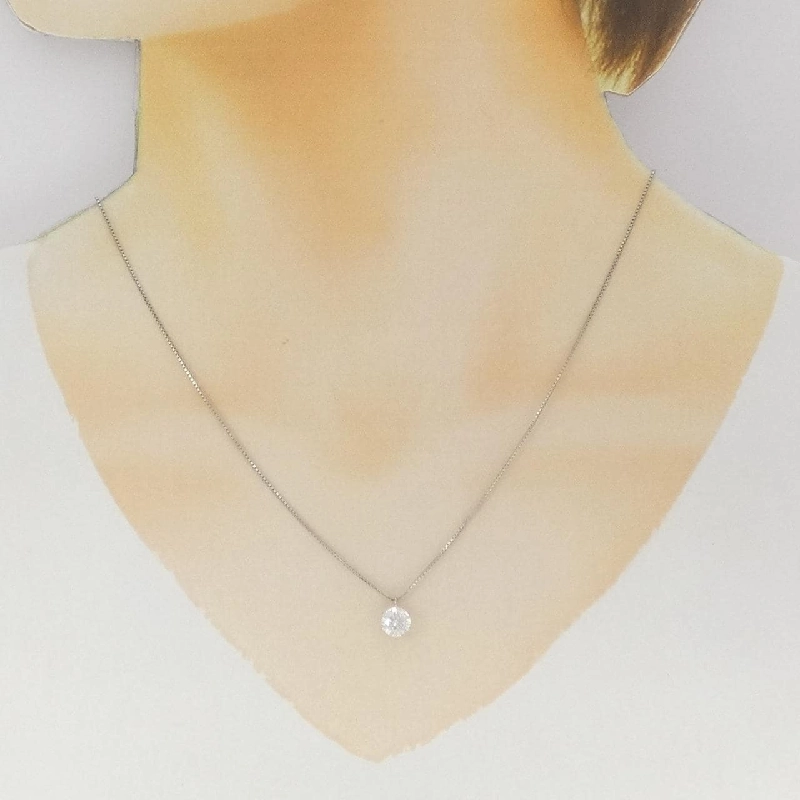 Dây chuyền kim cương Solitaire PT900/PT850 1.02CT - Hàng hiệu Chính hãng 862279